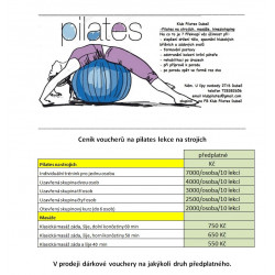 Cvičení pilates na...